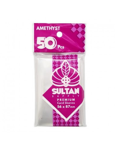 Sultan Card Sleeves: AMETHYST Standard US