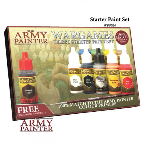 Wargames Hobby Starter Paint Set