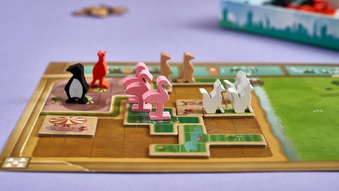Uwe Rosenberg's Light Tile-Placement Game <i>New York Zoo</i> Is Absolutely Adorable