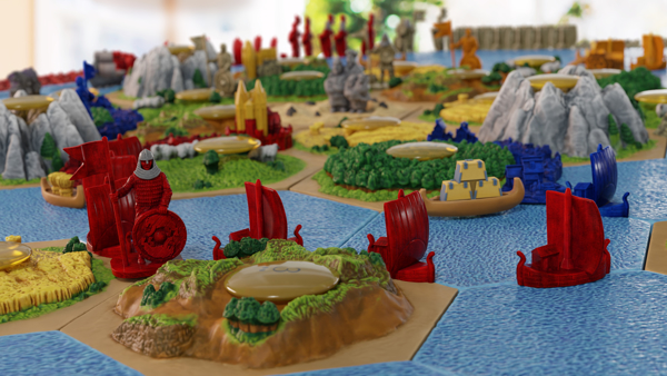 Seafarers + Cities And Knights 3D Expansion