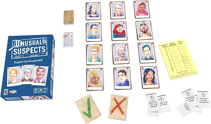 Unusual Suspects Board Game : Amazon.sg: Toys